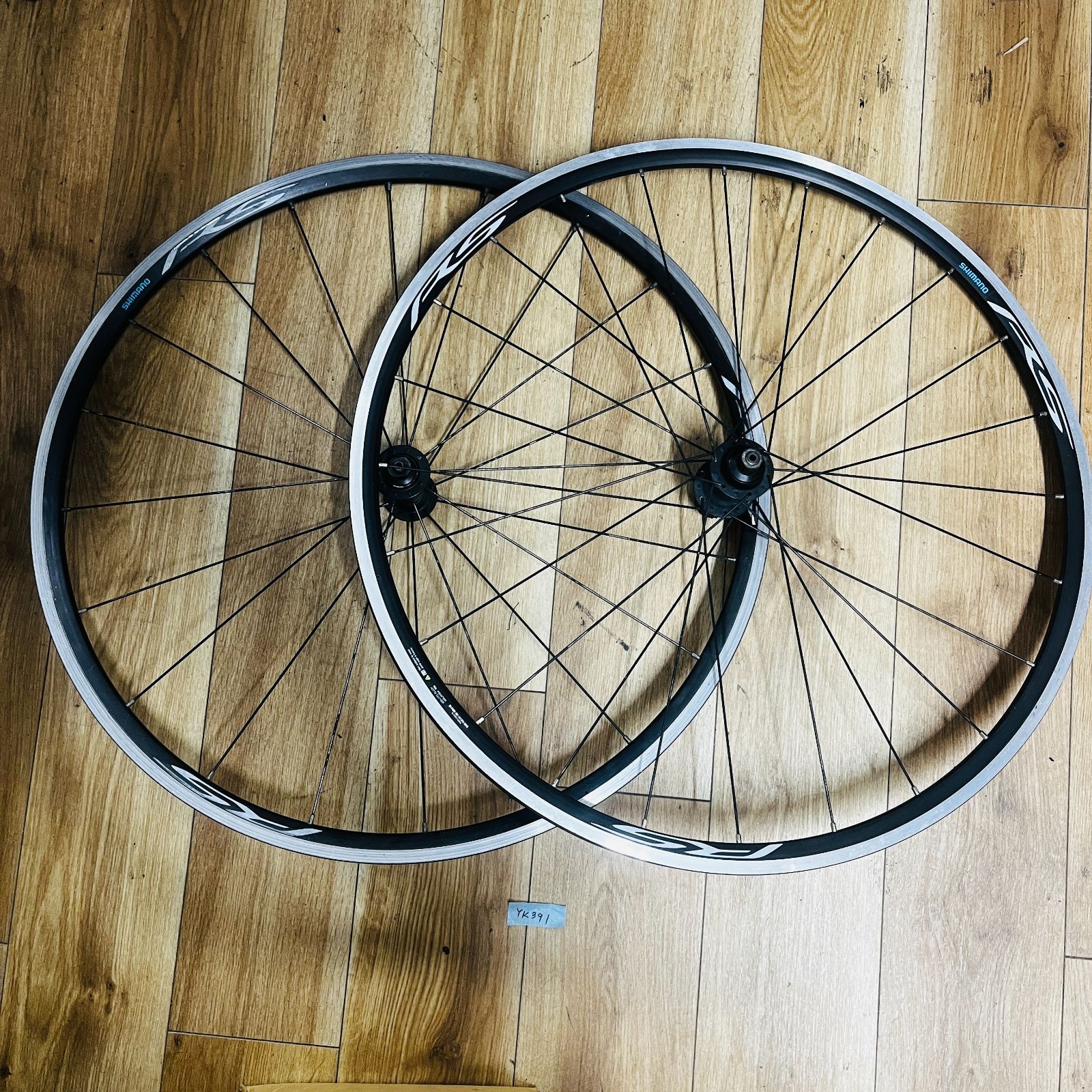◇YK391【前後セット】シマノ SHIMANO WH-RS100 ロードバイク