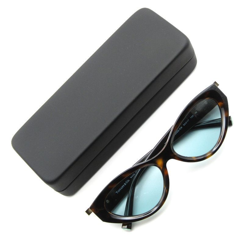 美品 Tiffany&Co. ティファニー サングラス TF4225-U イタリア製