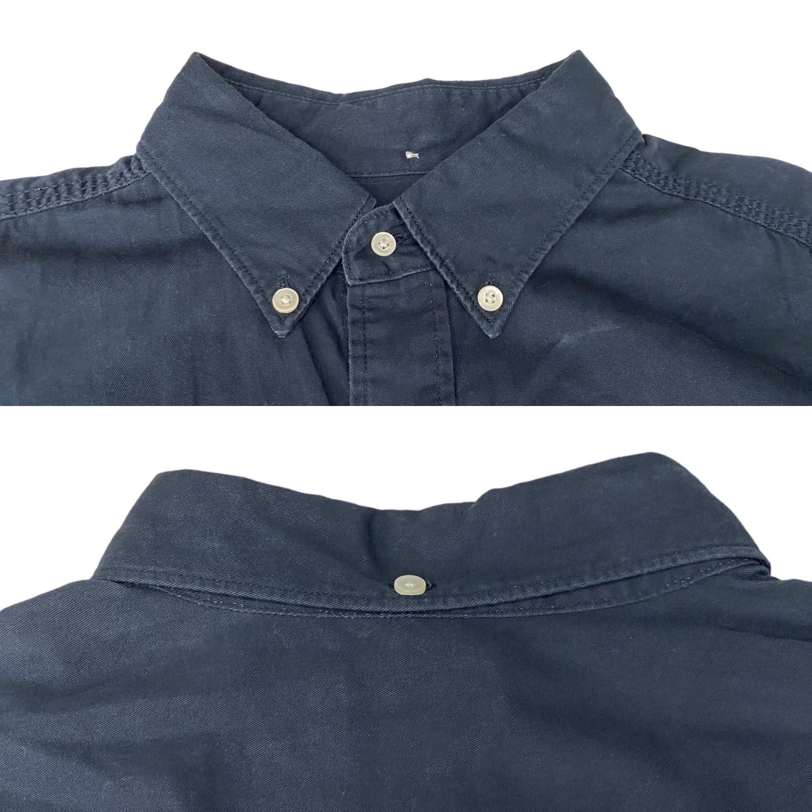 nanamica (ナナミカ) 長袖シャツ Big Button Down Wind Shirt コットン
