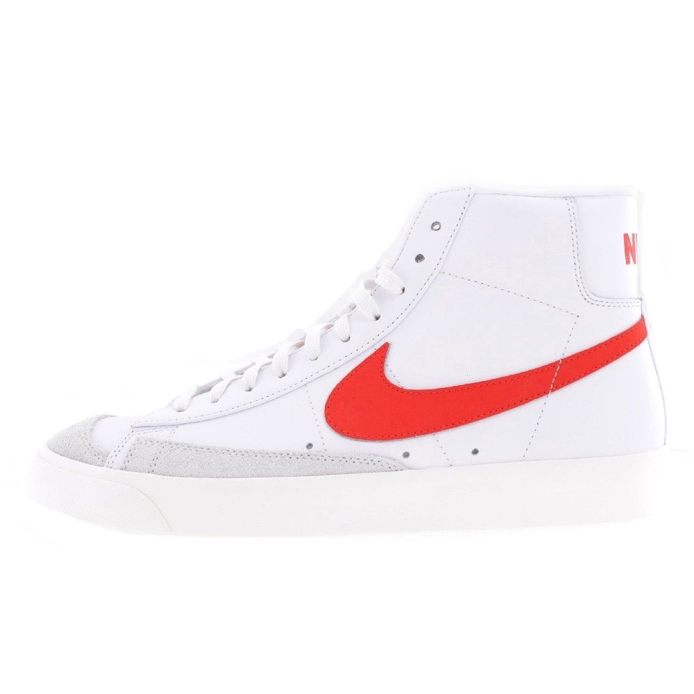 NIKE (ナイキ) BLAZER MID 77 VINTAGE BQ6806-600 ブレーザー ヴィンテージ ミッドカットスニーカー ホワイト/レッド US10.5/28.5cm