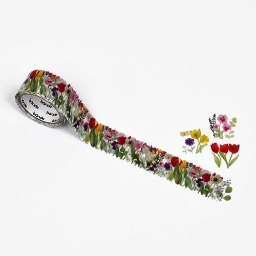 まとめ bande マスキングテープ チューリップ BDA515 ×20セット