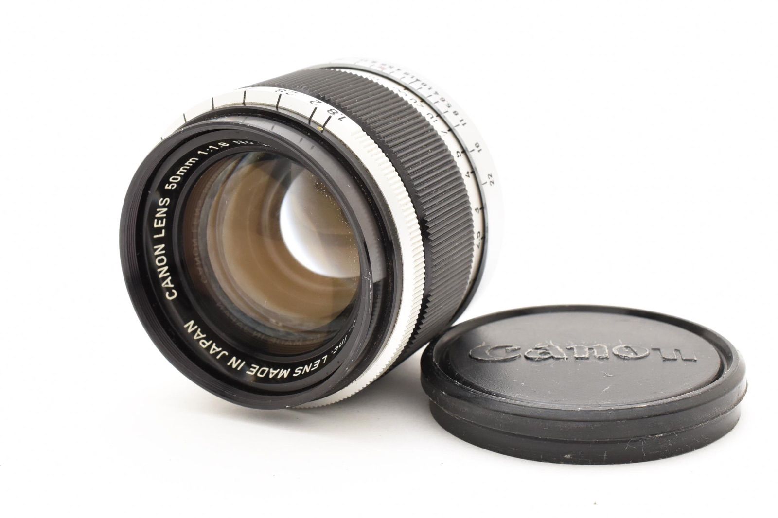 ☆希少品☆ CANON LENS 50mm F1.8 キャノン レンズ Lマウント
