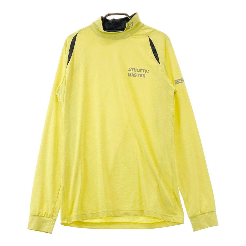 サイズ：6 MASTER BUNNY EDITION マスターバニーエディション  ハイネック 長袖Tシャツ  イエロー系 [240101341658]# ゴルフウェア メンズ ストスト