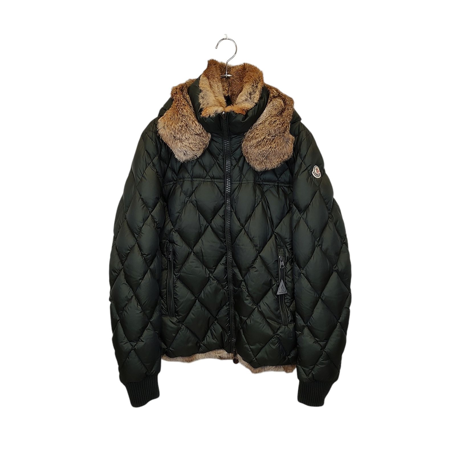 MONCLER モンクレール BASTOGNE バストーニュ ラビット ファー ダウン