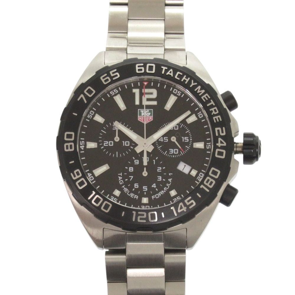 タグホイヤー フォーミュラ1 CAZ1110 ブラック SS クオーツ 腕時計 黒文字盤 0039 TAG HEUER