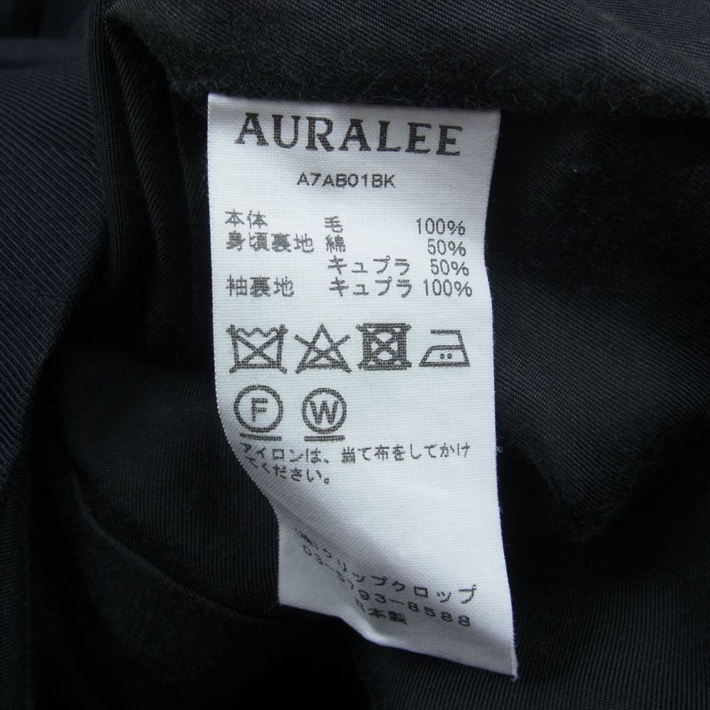 AURALEE オーラリー 17AW WOOL KERSEY BLOUSON - ブルゾン