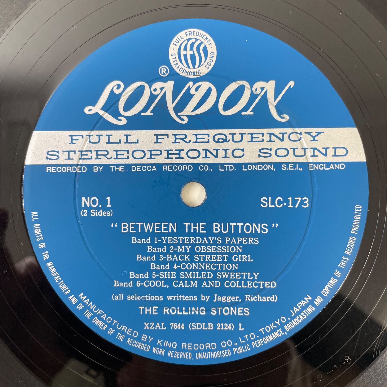 ROLLING STONES ‎/ BETWEEN THE BUTTONS [LP - ]：70'S ROCK