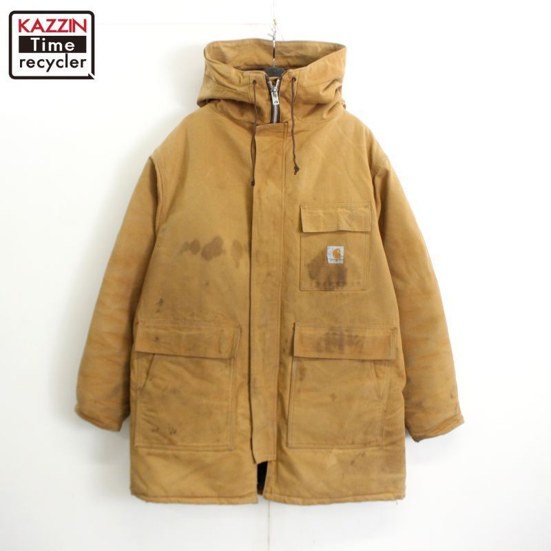80s USA製 vintage Carhartt シベリアンパーカー ダック ジャケット