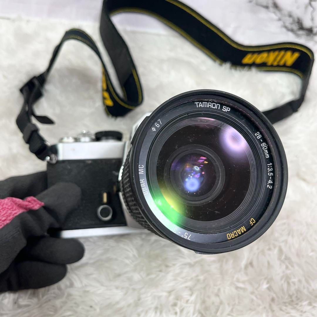 Nikon FM フィルムカメラ Tamron SP 35-210mm - メルカリ