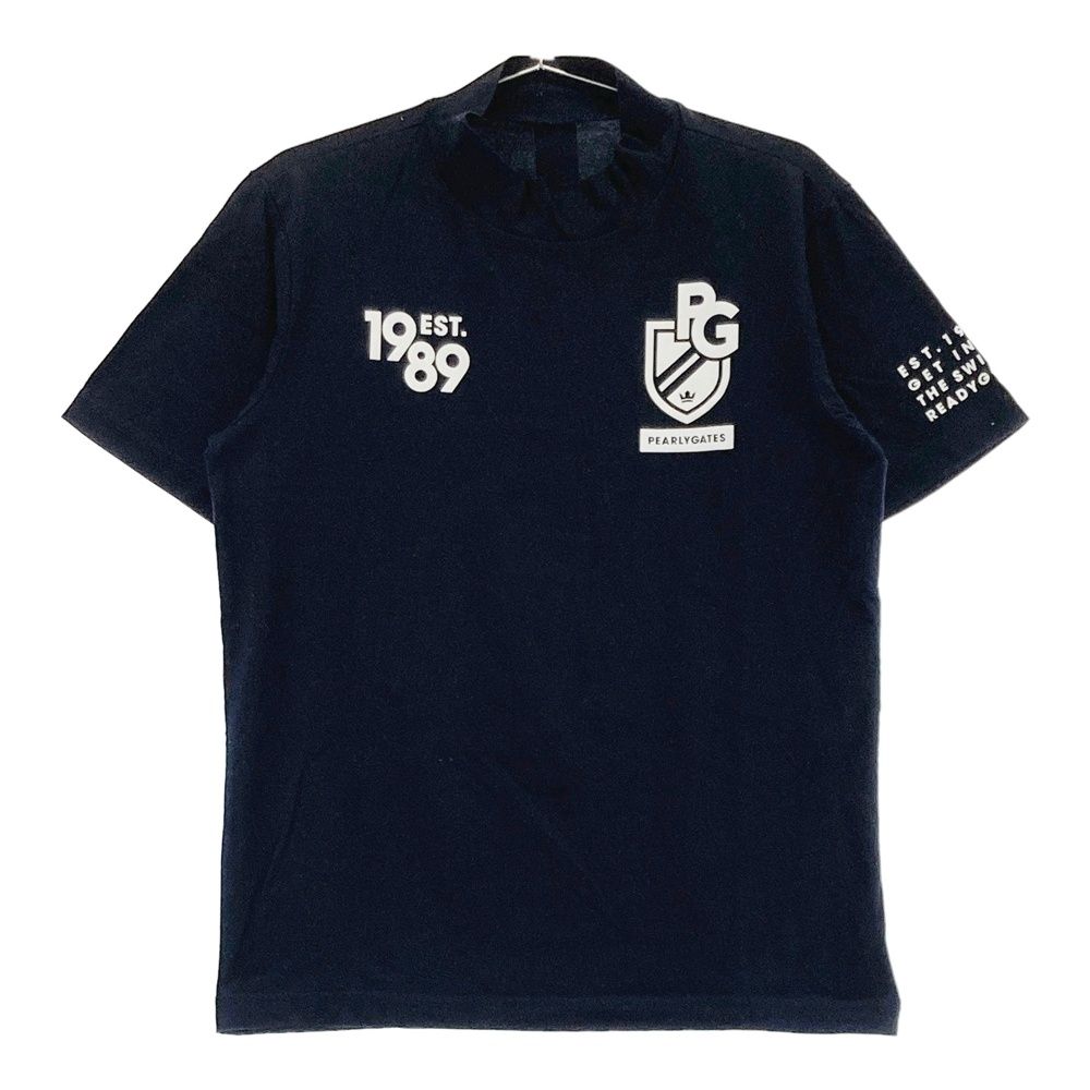 サイズ：4 PEARLY GATES パーリーゲイツ ハイネック 半袖Tシャツ