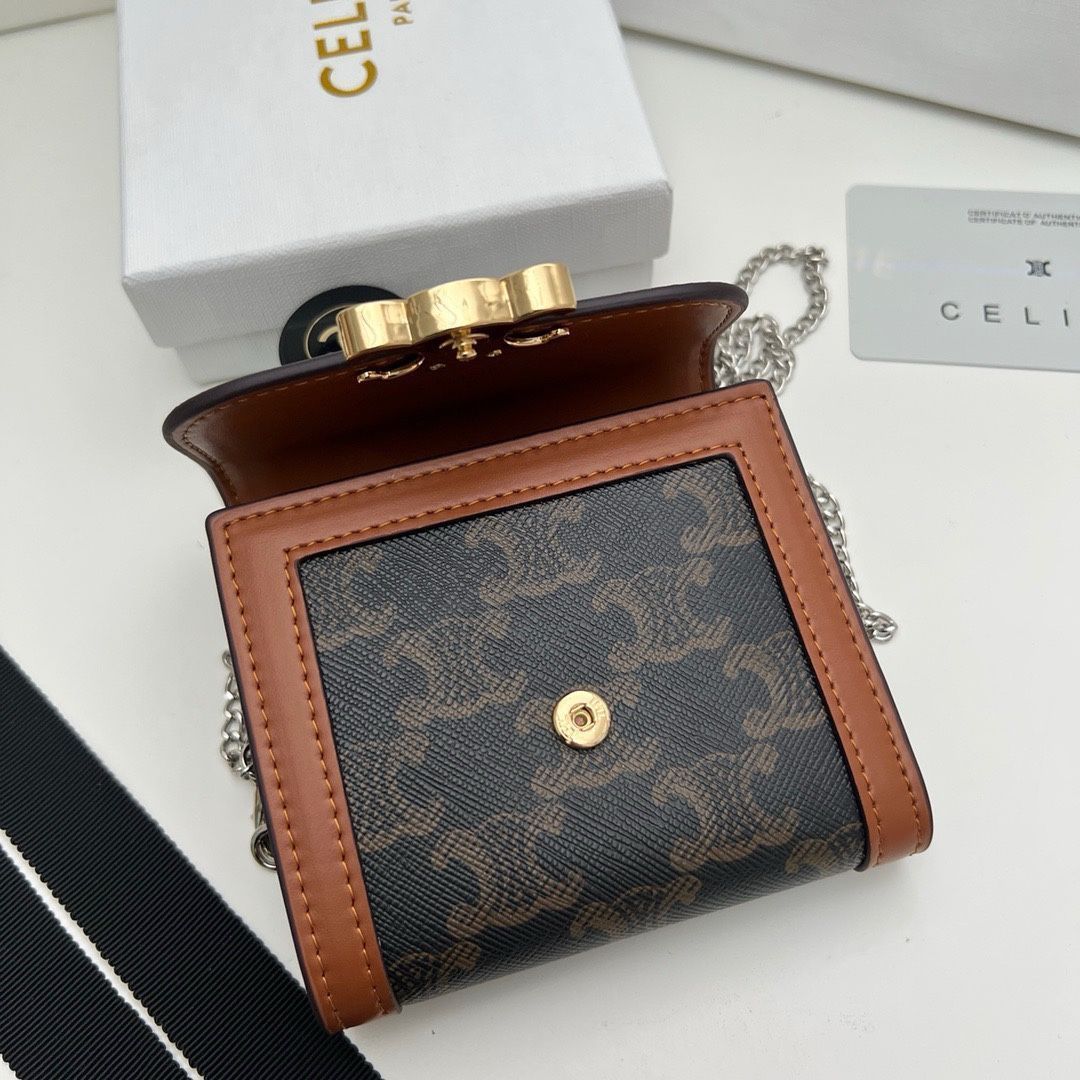 本日限定】?Celine トリオンフ チェーンウォレット 10999 ? 高級