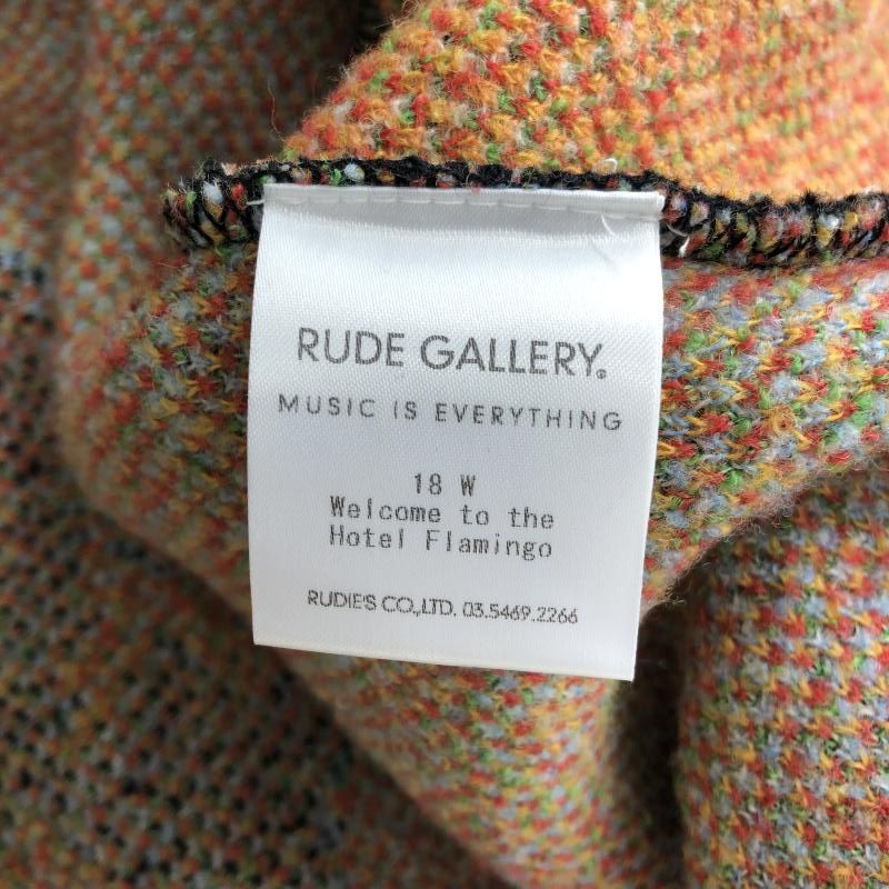 中古】RUDE GALLERY ニットポンチョ ブラック ルードギャラリー[10