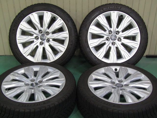 で溝あり冬セット アウディ 8W系 A4純正 10アームグラビスデザイン