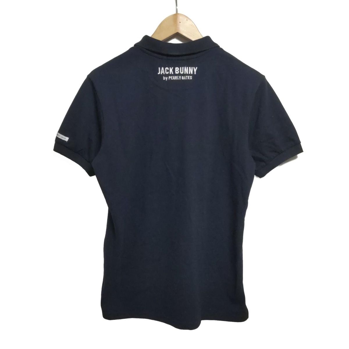 Jack Bunny!! ヒョウ柄 ポロシャツ サイズ4 JackBunny!!(ジャックバニー) 半袖ポロシャツ サイズ5 XL メンズ
