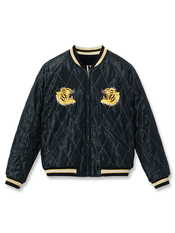 TAILOR TOYO テーラー東洋 スカジャン 2025 Mid 1950s Style Velveteen Souvenir Jacket ROARING TIGER JAPAN MAP ローリングタイガー ジャパンマップ TT15792-128 TAILOR TOYO テーラー東洋 スカジャン 2025 Mid 1950s Style Velveteen