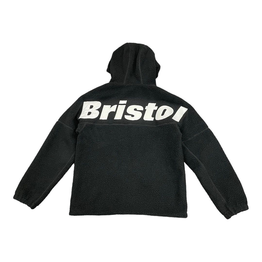 F.C.Real Bristol 22AW BOA FLEECE BIG LOGO HOODED BLOUSON ボア ...