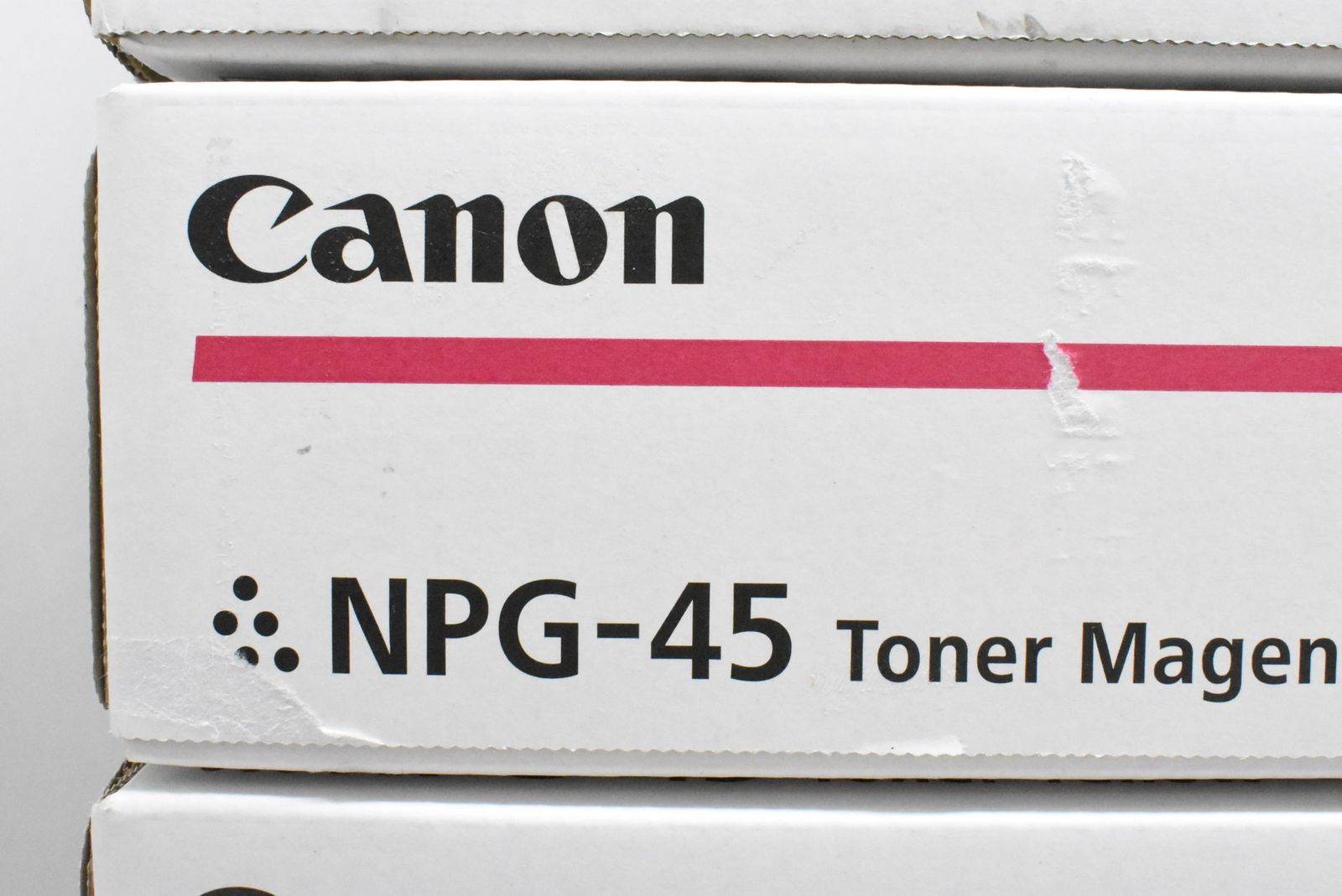 未使用 CANON 純正 トナー NPG-45 4色8本（シアン・マゼンタ