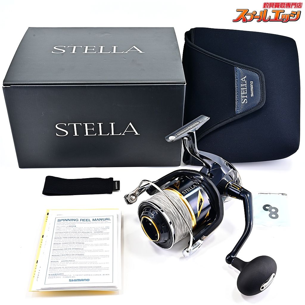 シマノ 20ステラ SW18000HG PEラインバリバスキャスティングPESMP10号装着 SHIMANO STELLA m39383