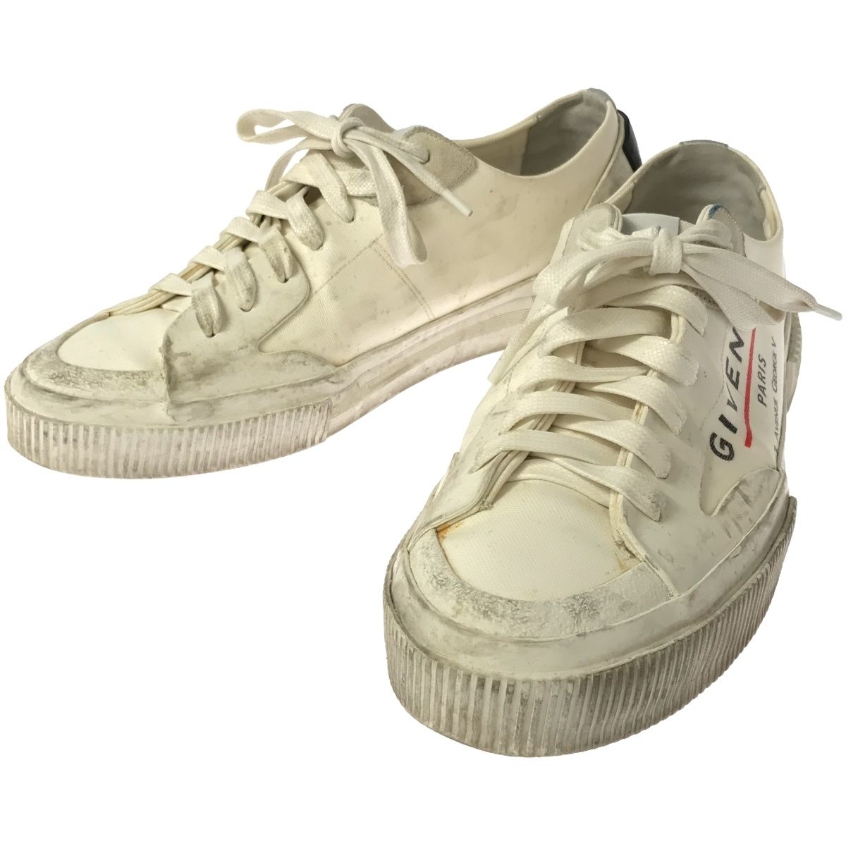 GIVENCHY ジバンシィ Tennis ローカットスニーカー ホワイト 41( 26.5 