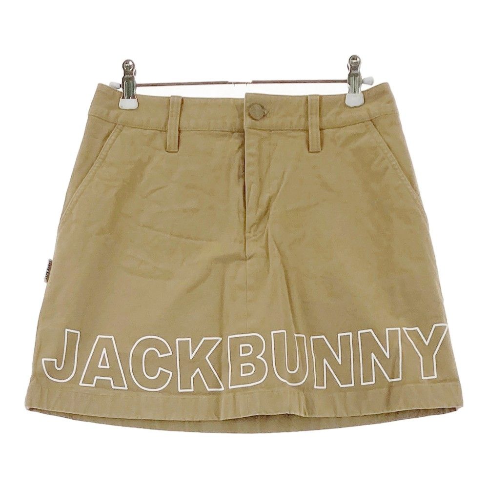 サイズ：0 JACK BUNNY ジャックバニー インナー付 スカート ブラウン系