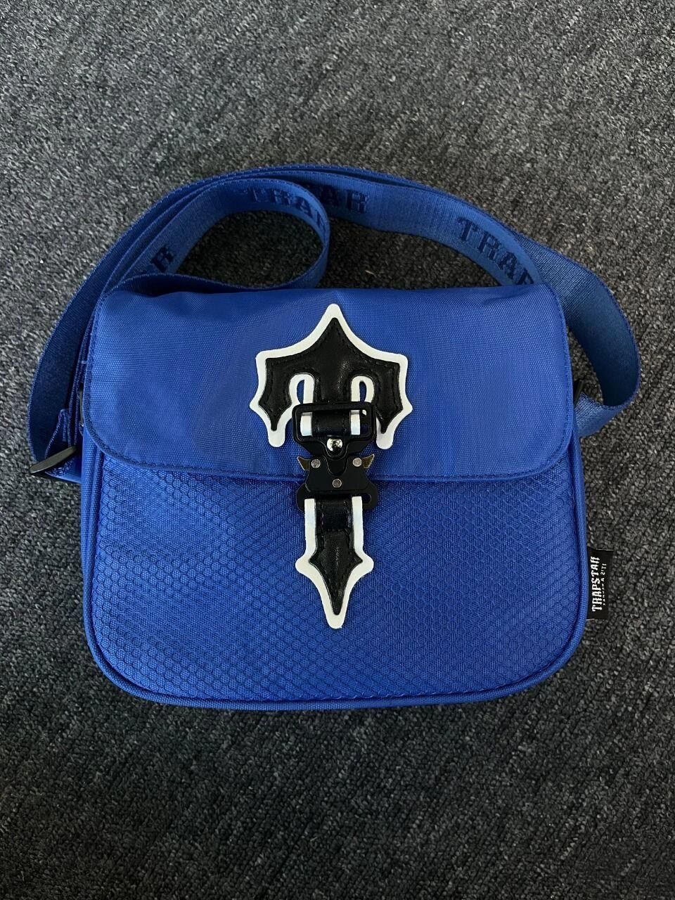 新品未使用 TRAPSTAR トラップスター ショルダーバッグ 青