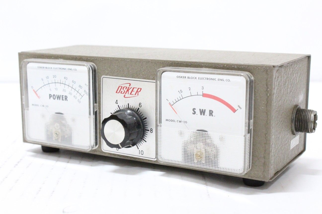 現状品 オスカーブロック SWR＆パワー計 SWR-100 アマチュア無線 OSKERBLOCK IT08H73GNDKO-D-A00-byebye 現状品 オスカーブロック SWR＆パワー計 SWR-100 アマチュア無線