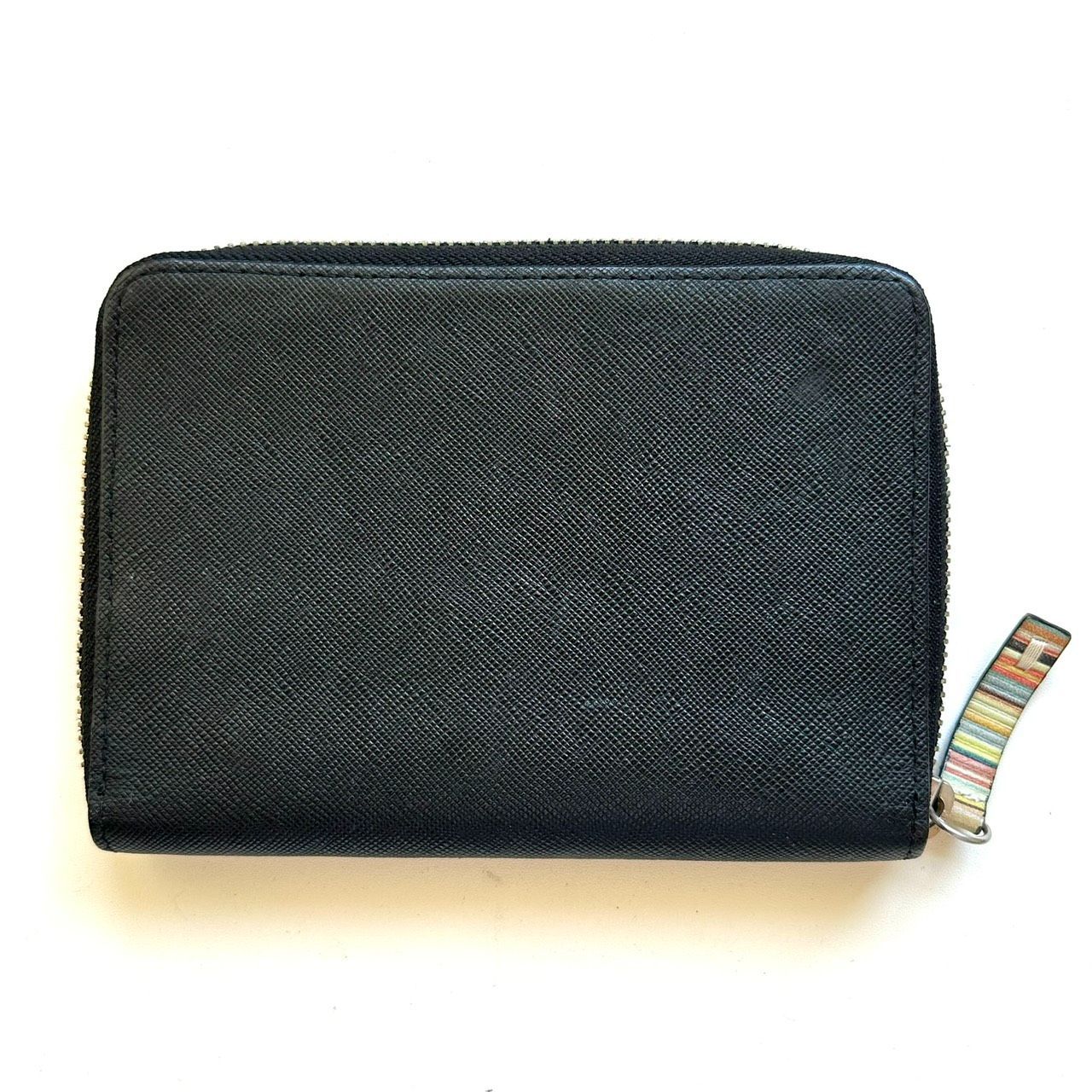 ポールスミス Paul Smith システム手帳 ジップストローグレイン1 ブラック