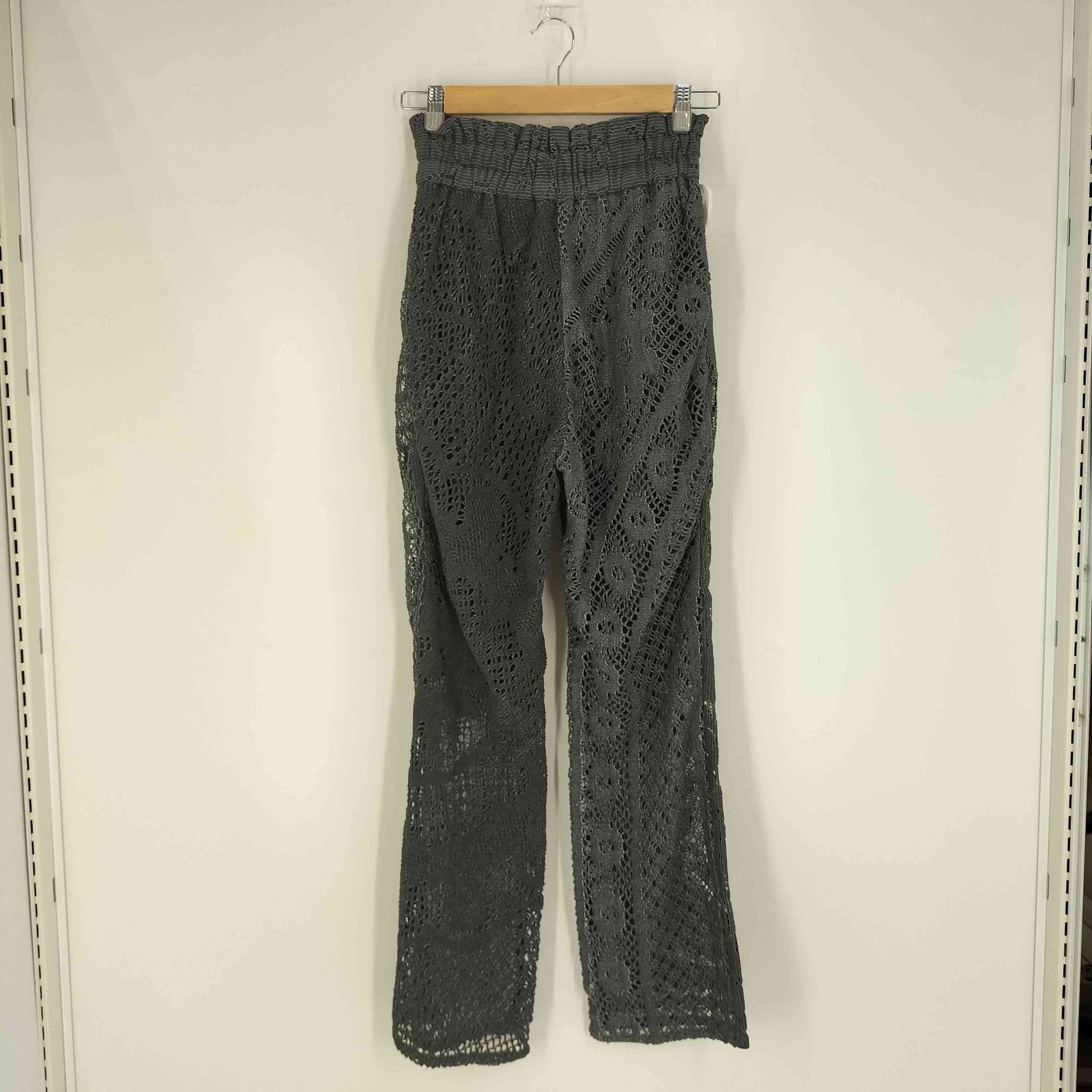 ナナナナサーカ 77circa リメイク メッシュ ニット パンツ
