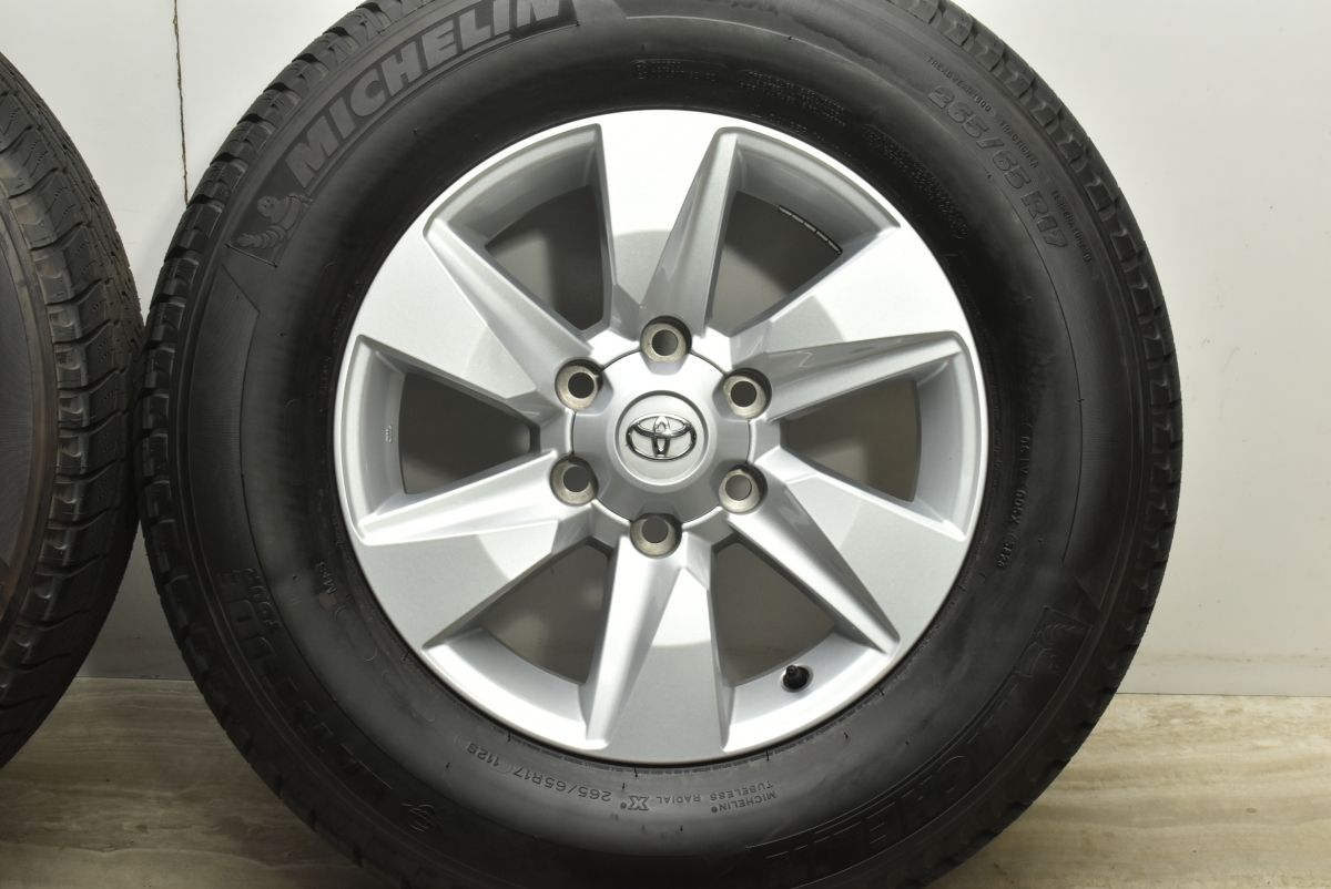 ほぼ新車外し 美品】トヨタ 150 プラド 純正 17in 7.5J +25