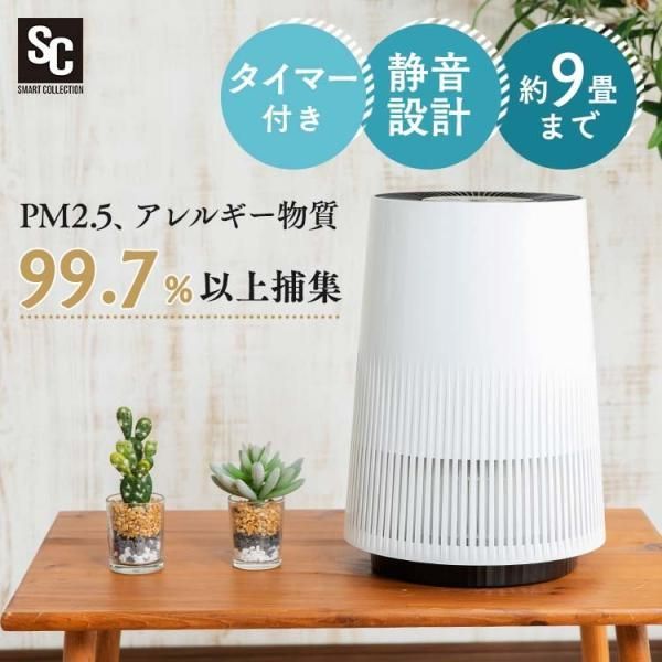 公式 空気清浄機 小型 花粉 ウイルス対策 空気清浄機 PAP-01