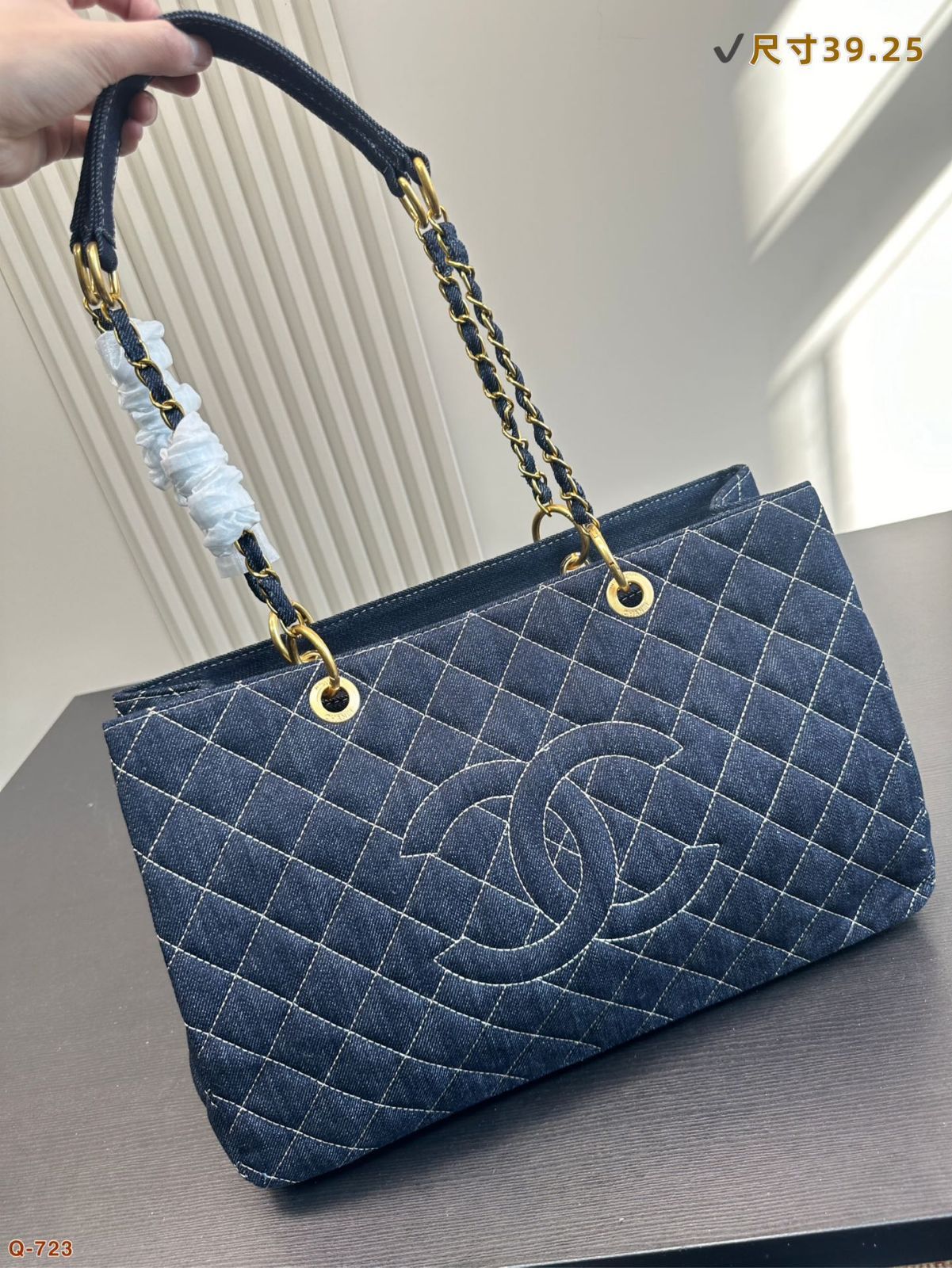 CHANEL トートバッグ 楽天市場】シャネル CHANEL パンテング チェーントート バッグ