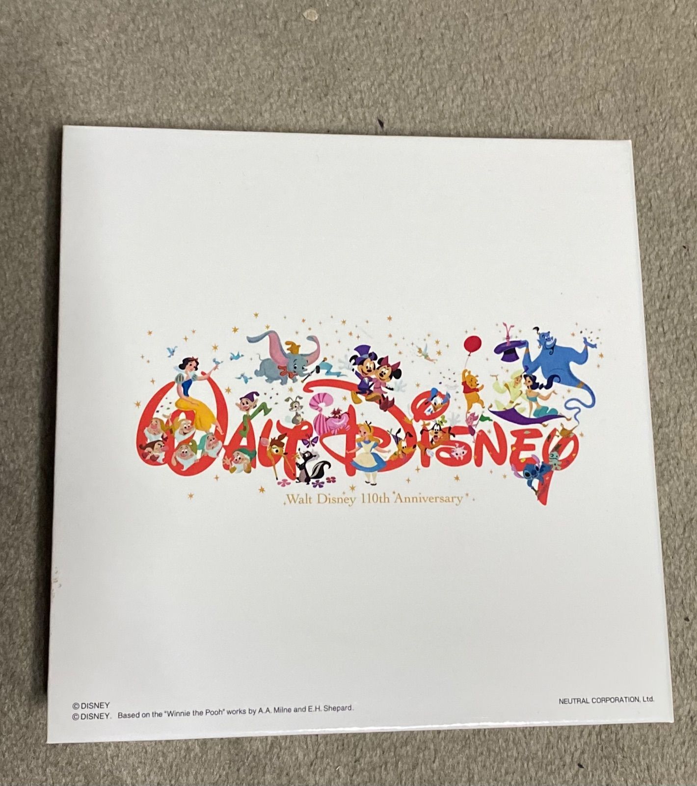 新品未使用品】ウォルト ディズニー 110周年 ピンズセット