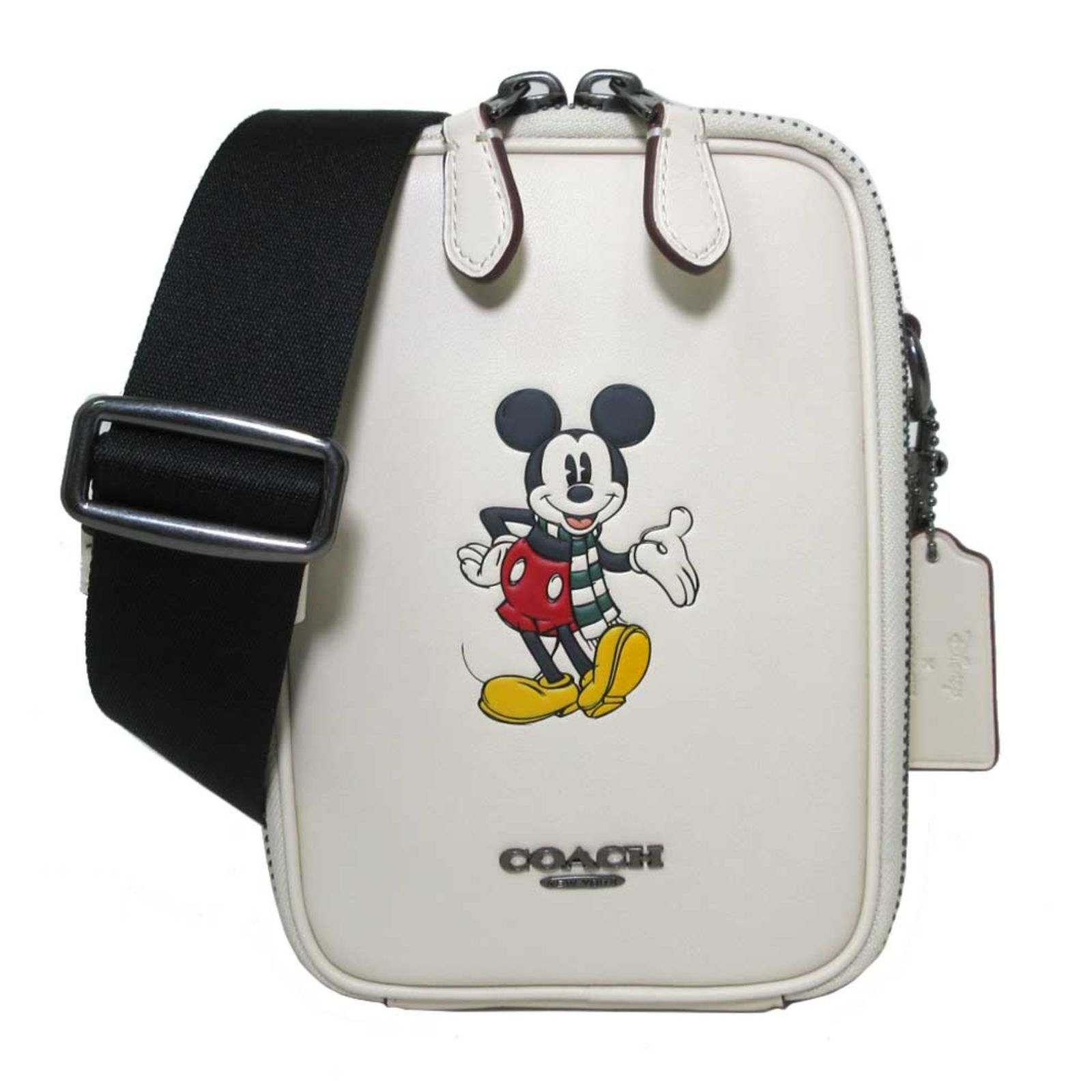コーチ ショルダーバッグ COACH X DISNEY ミッキー ウィンター