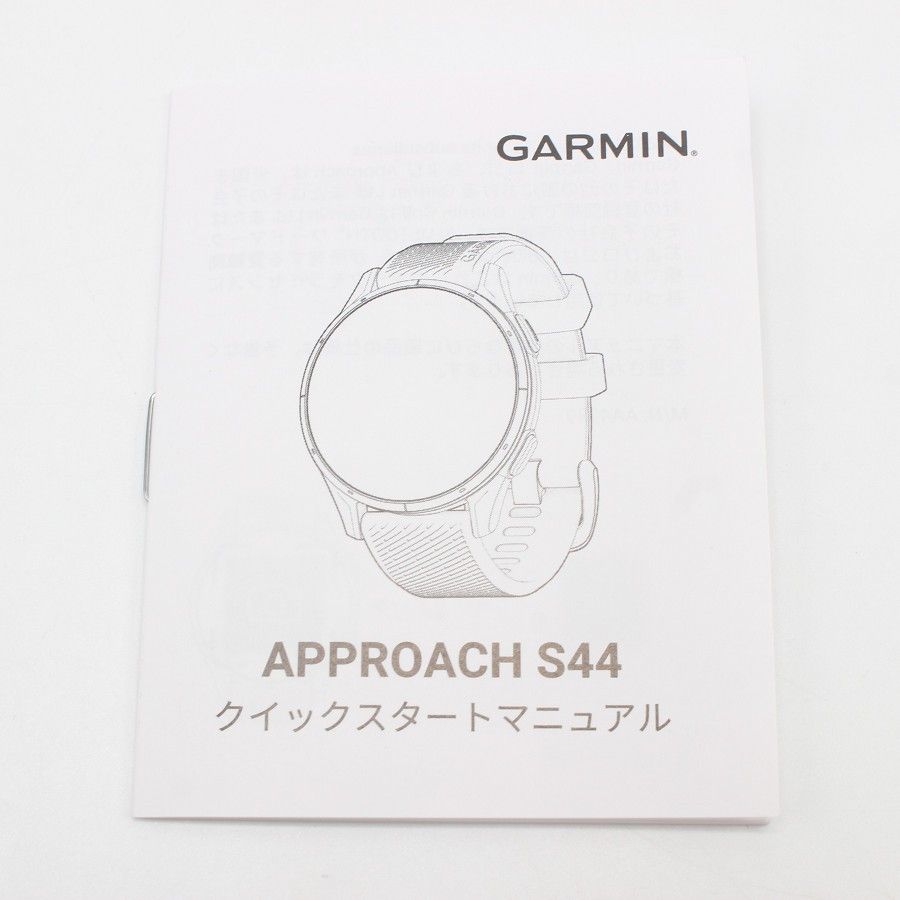 新品】GARMIN Approach S44 Black 010-03009-20 ゴルフナビ スマート  