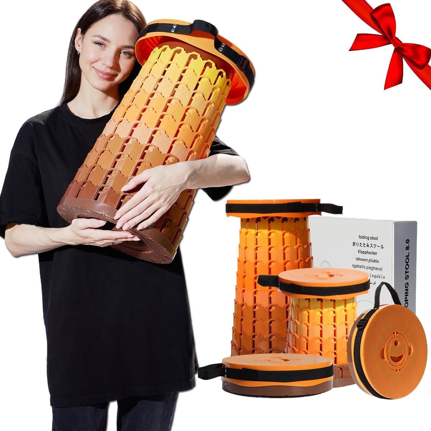 第8代 折りたたみ椅子 折り畳み椅子 クッションつき アウトドア椅子