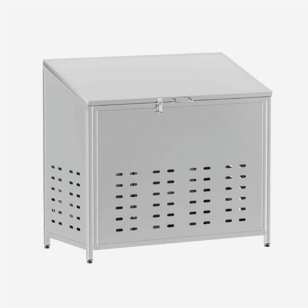 新品】屋外 ゴミ収集ボックス ゴミステーション 組立式 90cm 鋼280L