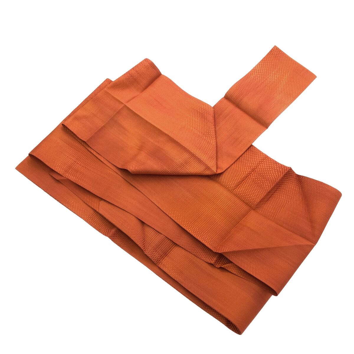 名古屋帯/オレンジ/未使用品/仕立上がり/11195 名古屋帯/オレンジ/未使用品/仕立上がり/11195 - メルカリ