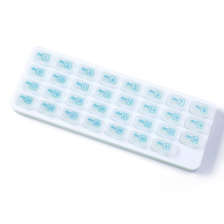 ピルケース 1ヶ月分 薬ケース マンスリーピルオーガナイザー 薬入れ一