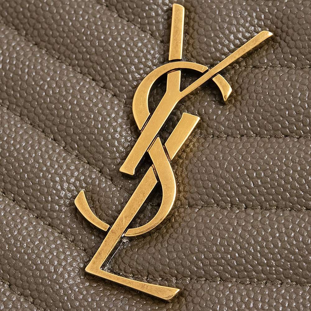 ＊Saint Laurent＊ルー ミニバッグ キルティングレザー 関送込み イヴ サンローラン ルー LOU キルティング ミニバッグ フリンジ