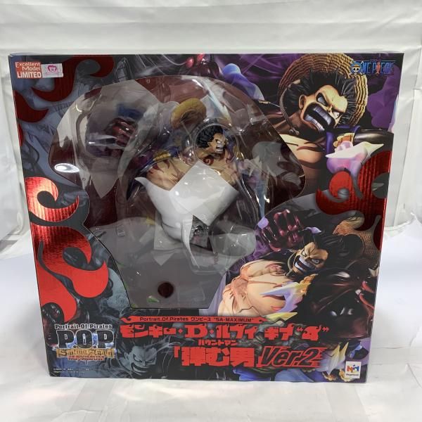 POP モンキー・D・ルフィ ギア“4” 　郵送箱未開封 中古】【未開封】モンキー・D・ルフィ(ギア4) 「ワンピース