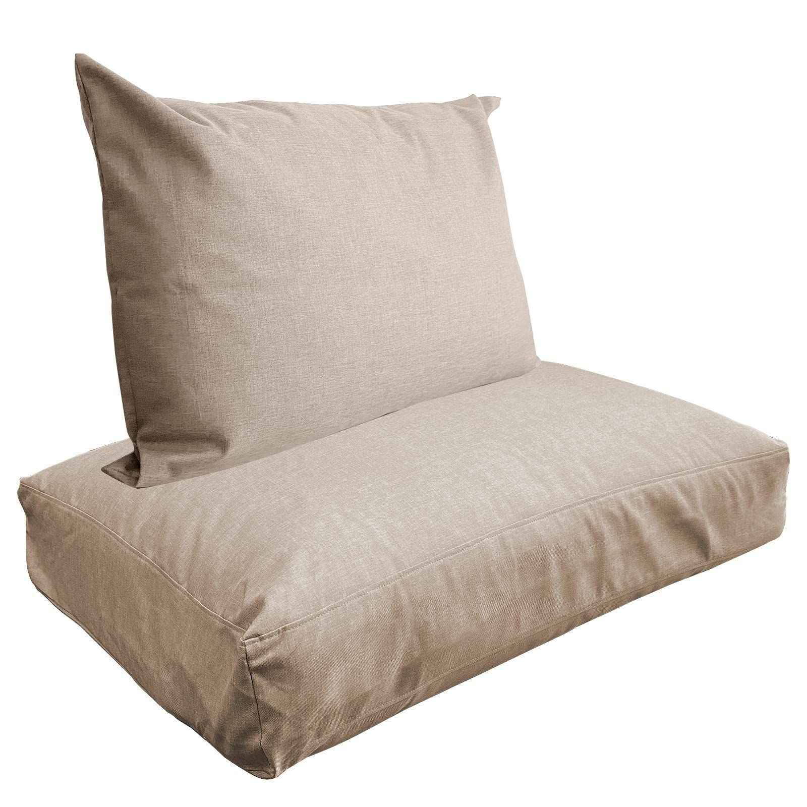 ウィズソファ With SOFA With 布団収納 布団収納袋 掛け敷き布団用セット 洗える シンプル 収納ケース ふとん収納 クッションカバー 無地 布団がクッションになる布団収納袋 押し入れ収納 ウィズソファ b269set クラシックブルー 2