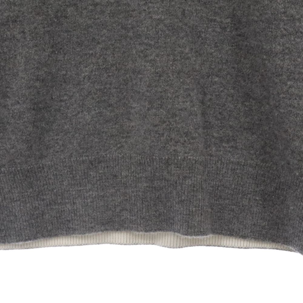 未使用品◎Christian Dior クリスチャンディオール 924S55AM009 JA DIOR 8 カシミヤ 長袖 ニット プルオーバー グレー 42 箱付き イタリア製 正規品 レディース Christian Dior (クリスチャンディオール) jadior 8 ボクシーセーター