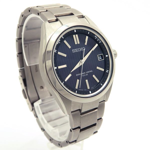 【良品】7B24-0BH0セイコーブライツ電波ソーラーチタン腕時計sagz083 SEIKO ブライツ SAGZ083 チタン 電波ソーラー 7B24-0BH0 Ti