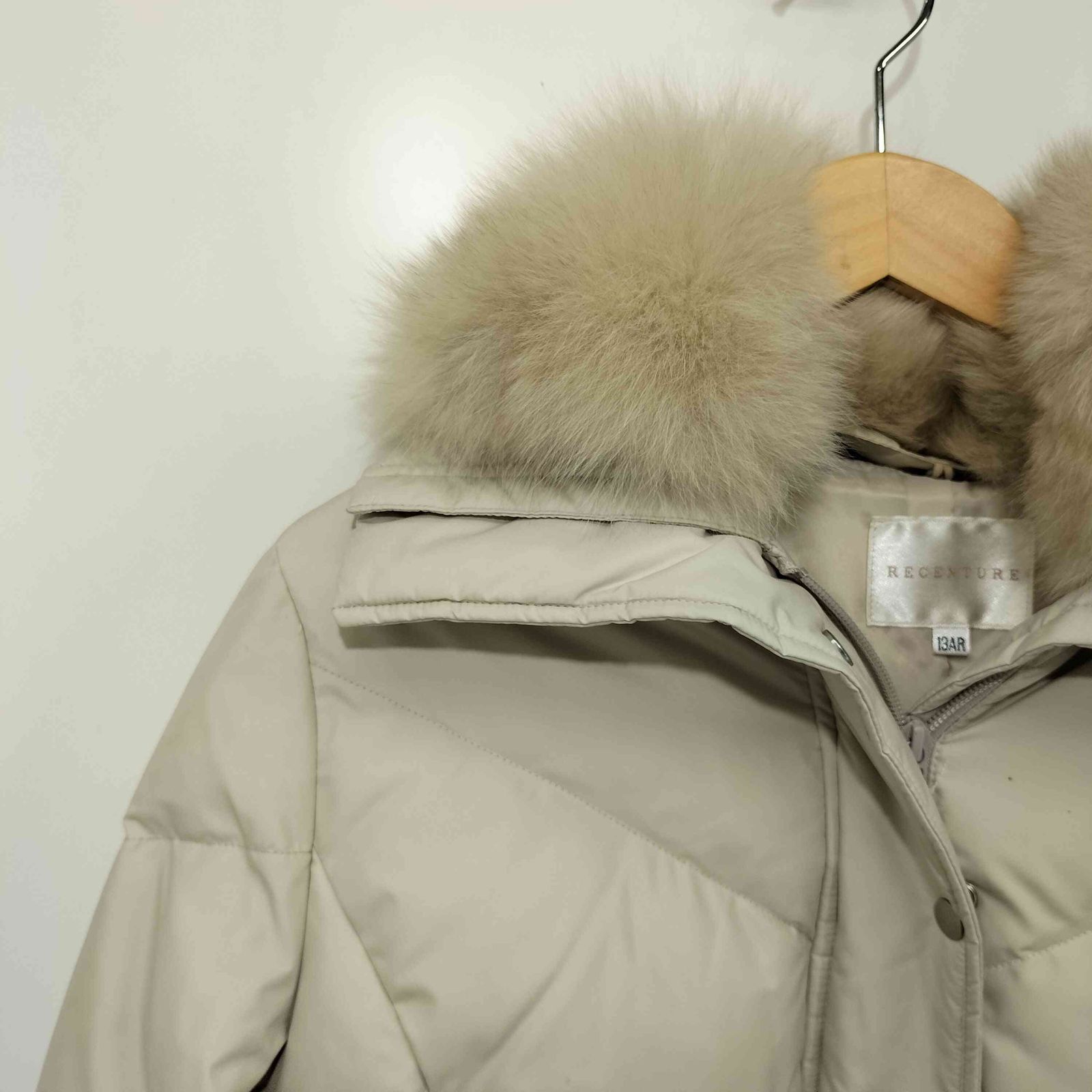 UNITED ARROWS UBCB フーデッド ダウンコート ブルーフォックス UNITED ARROWS（ユナイテッドアローズ）の「UBCB フーデッド