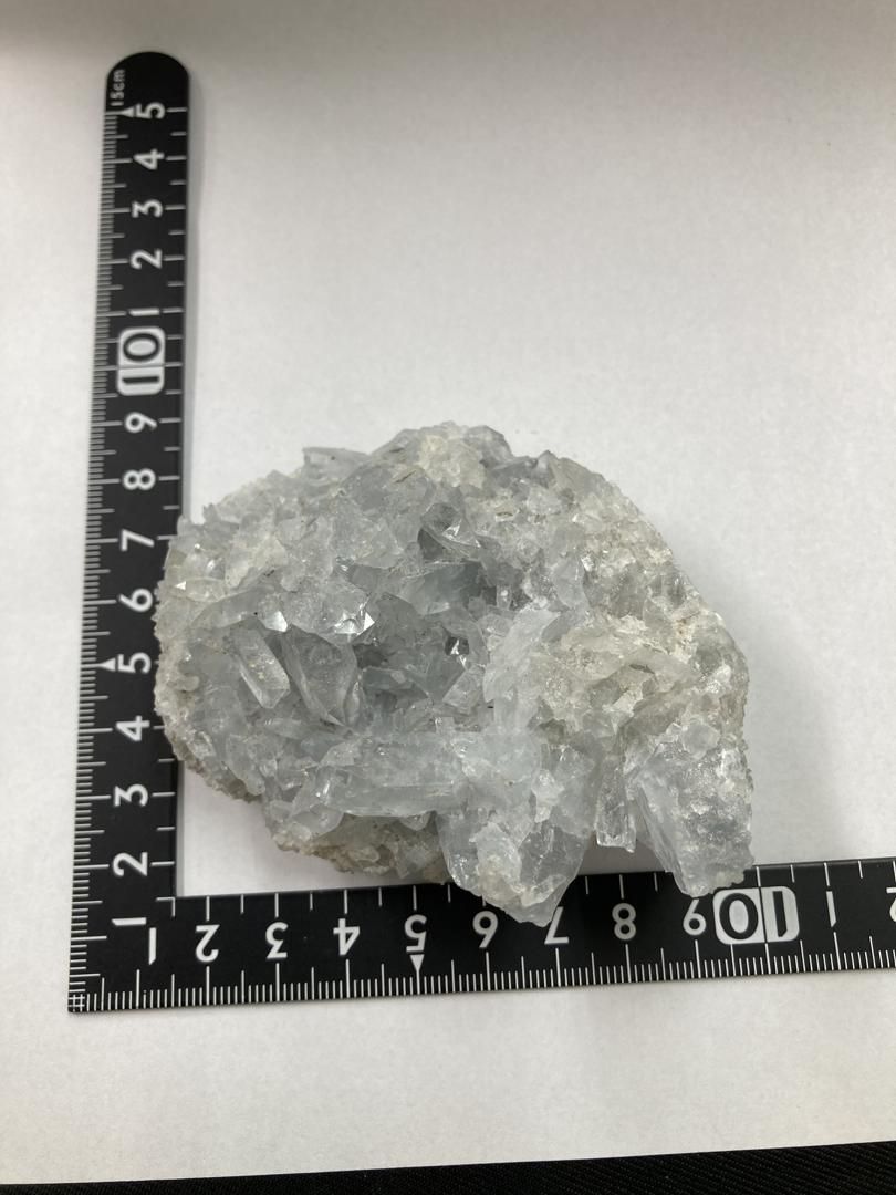 【E27254】マダガスカル産 セレスタイン 天青石 セレスタイト 鉱物標本 原石 天然石 パワーストーン