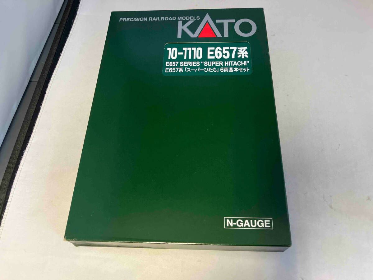 【現状品】KATO 10-1110 E657系「スーパーひたち」6両基本セット 再生産】(N) 10-1110 E657系 「スーパーひたち」 6両基本セット