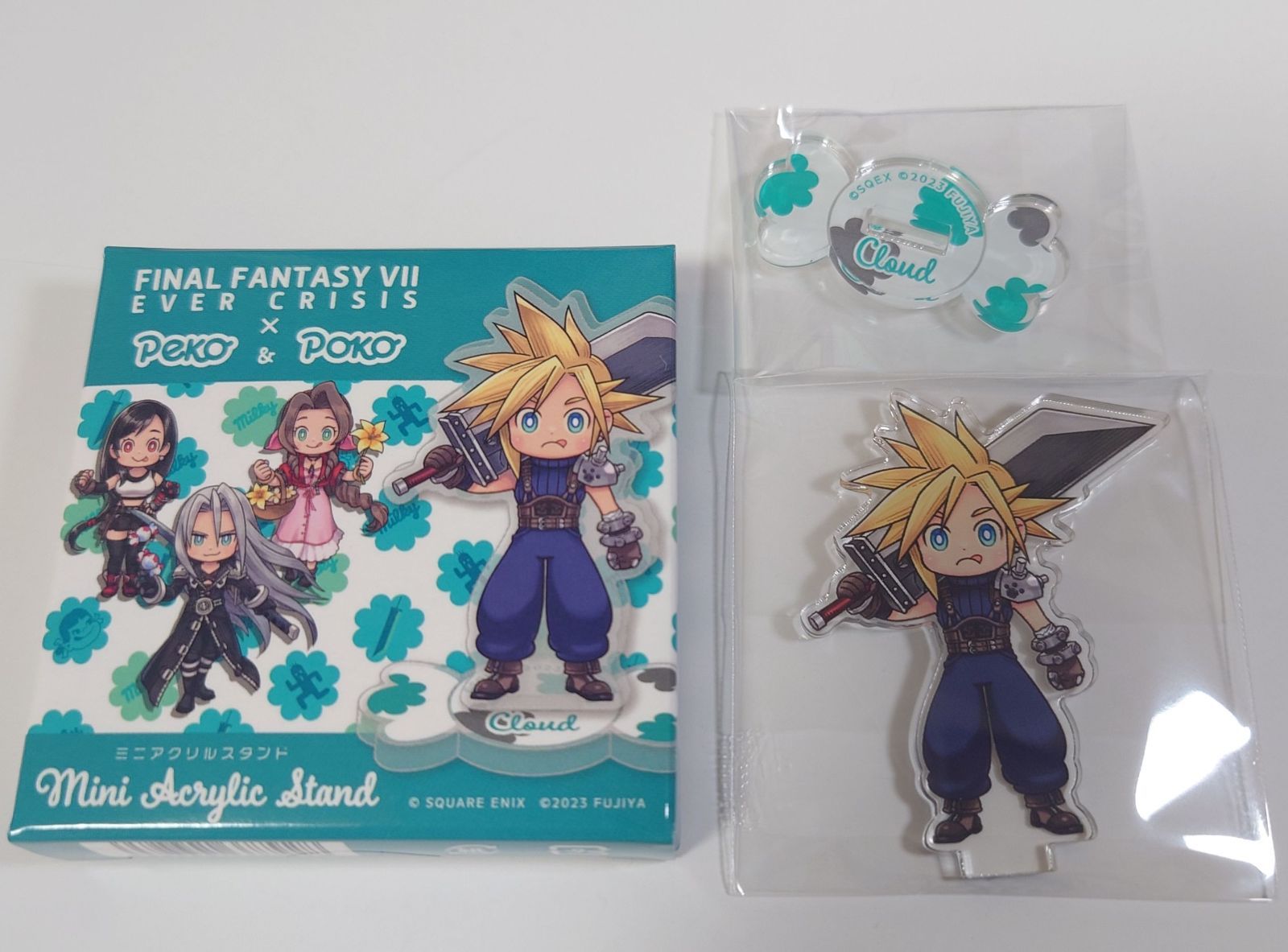 ファイナルファンタジー7 エバークライシス アクリルスタンド 缶バッジ 25点 くじ詳細｜SQUARE ENIX
