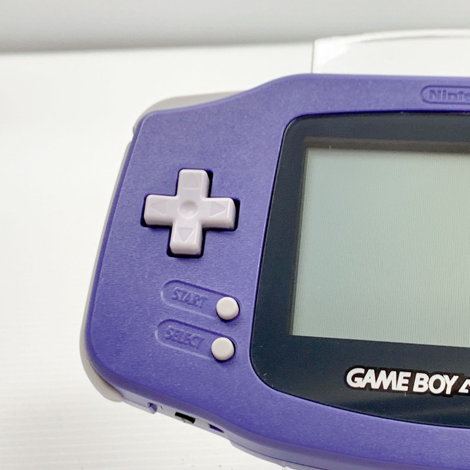 極美品 ゲームボーイアドバンス バイオレット 動作確認済み