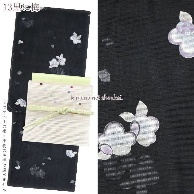 洗える絽の小紋　名古屋帯　２点セット　夏　美品 洗える絽の小紋 名古屋帯 2点セット 夏 美品 着物・浴衣