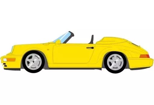 中古】ミニカー 1/43 Porsche 911 (964) Carrera 2 Speedstar 1993